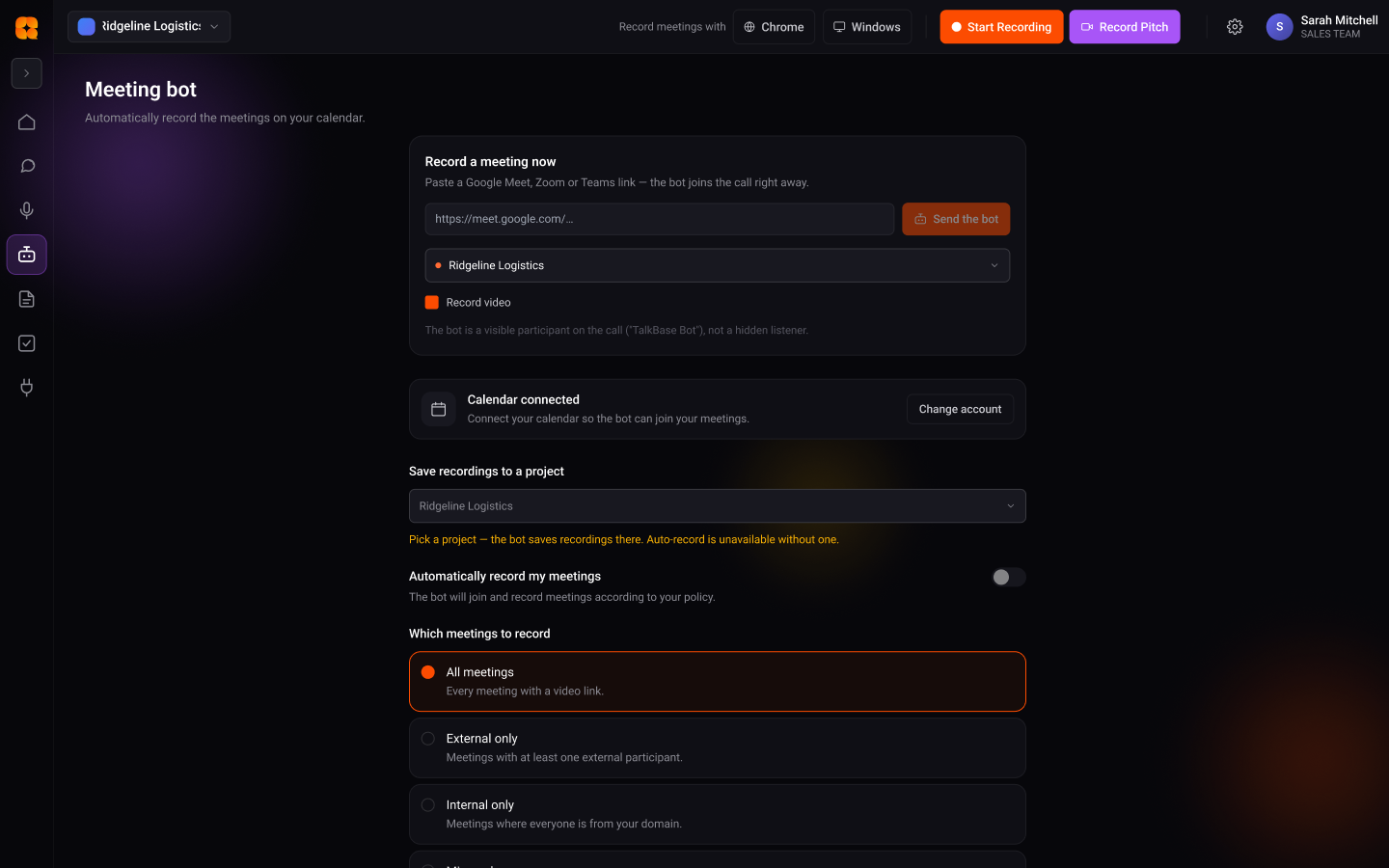 A look inside TalkBase
